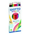 Lápices de color Giotto 12 uds