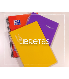 Libretas y cuadernos